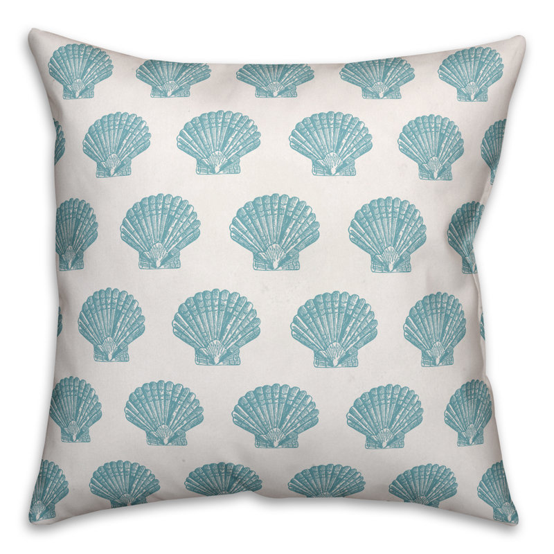  Shell 18" Throw Pillow