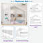 Lit sur pied avec tablettes de rangement-1587145856-1587145857