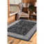 Tapis gris avec bordure Jeppesen-23971294