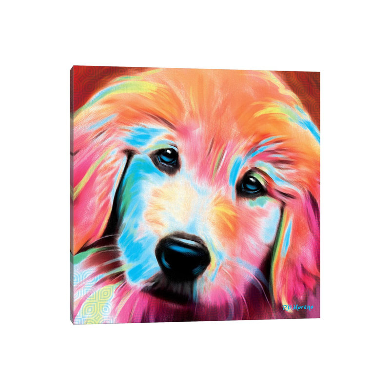 Sandy by P.D. Moreno - Print on Canvas, 93.98 cm H x 93.98 cm W x 1.91 cm D, Wrapped Canvas