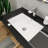 Castin 60" Wall-Mounted Single Left Sink Bathroom Vanity Set-976019370