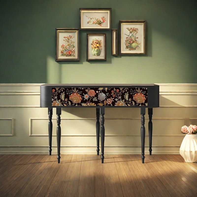 Console Retro Elegant, H 31,5 po x l 47,24 po x P 15,75 po