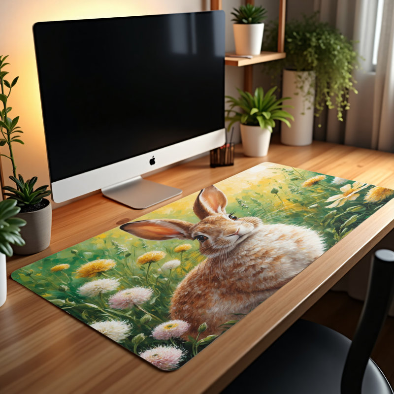 Polyester Desk Pad, 23.6x13.8