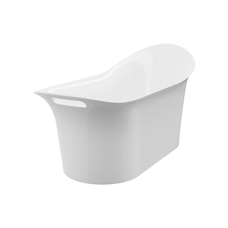 Baignoire de trempage autoportante 64 po. x 27 po. Meansville