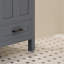 Meuble-lavabo simple 36 po avec plateau en quartz blanc Rooh-101808850-101808851