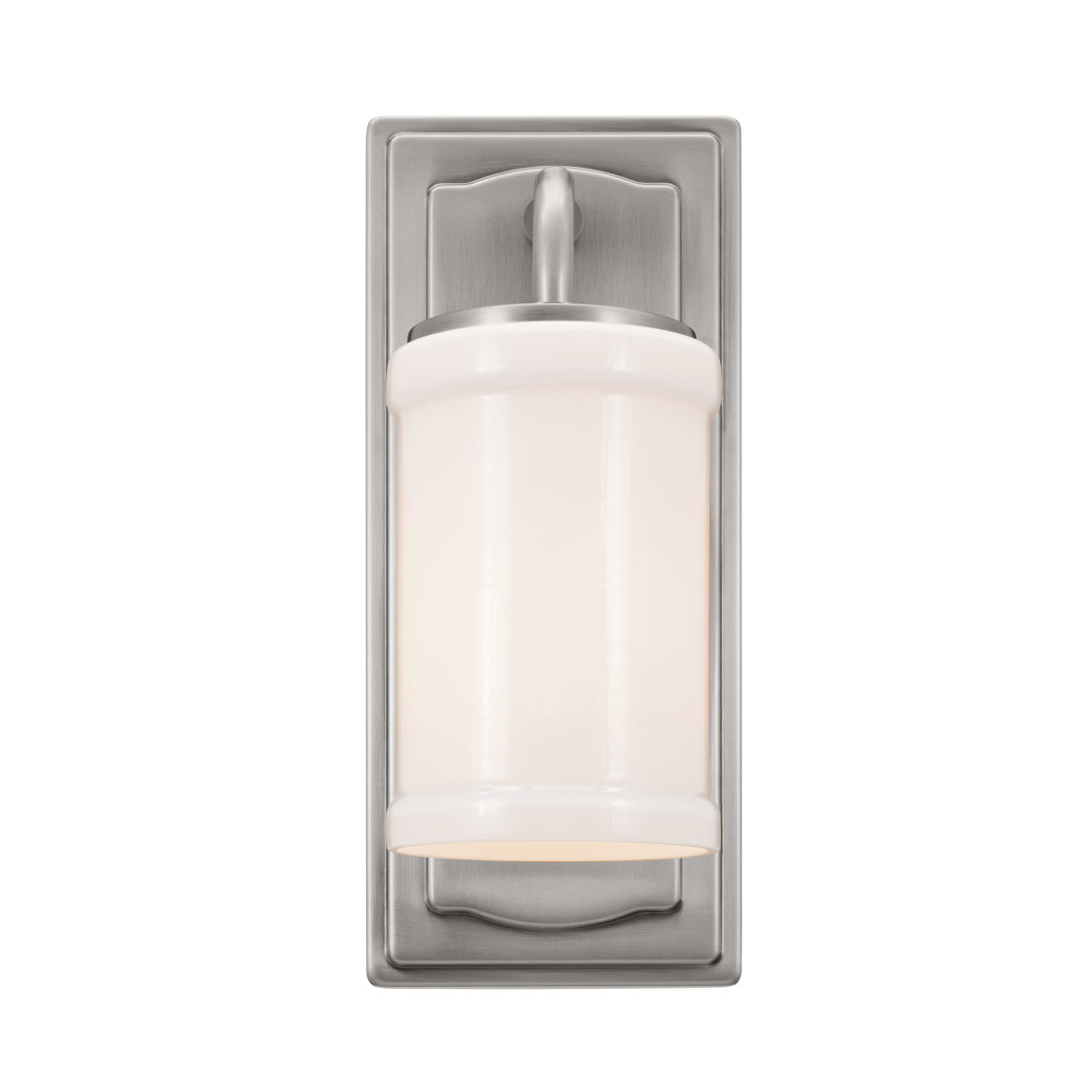 Cillean Steel Armed Sconce Winston Porter 