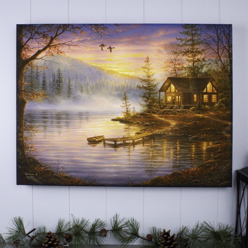 Art mural à DEL 18 x 24