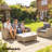 Outdoor Chair Cushions Set of 4, Patio Chair Cushions, Grey-97699745
