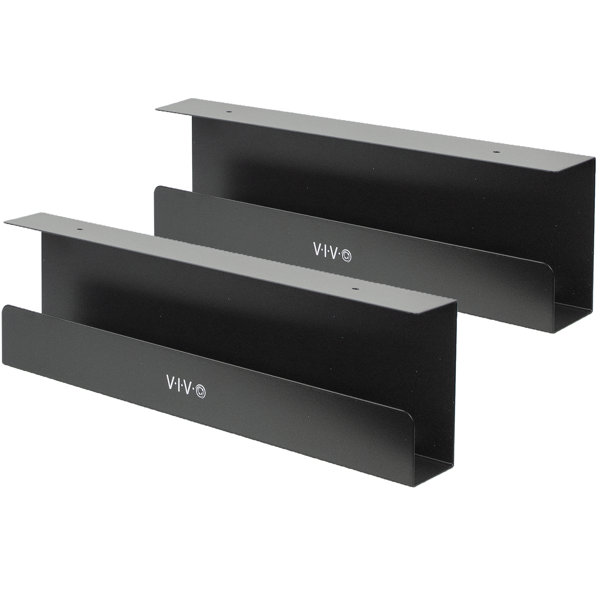 VIvo Under Desk Cable Management Trays | Wayfair