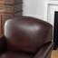 Shalisia Upholstered Genuine Leather Armchair-13697749