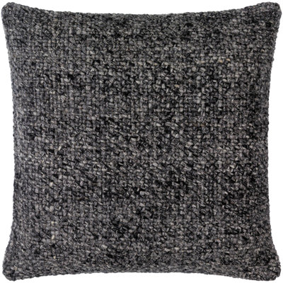 Square Wool Throw Pillow