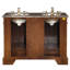 Ensemble de meuble-lavabo double 48 po Alberga-843459509