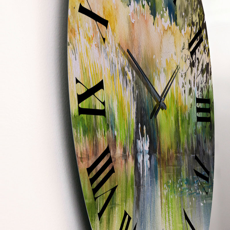 Horloge murale très grande, Moyen