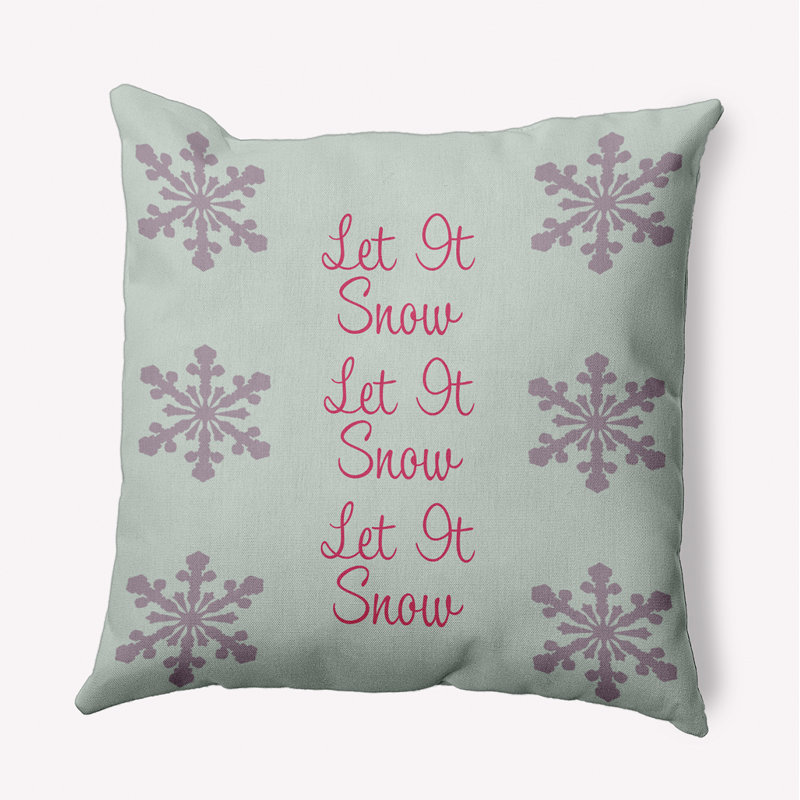 Reversible Throw Pillow, Square, 18" x 18"