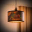 Anif Bamboo Drum Lamp Shade ( Slip-On )-758441274
