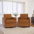 Upholstered Swivel Armchair