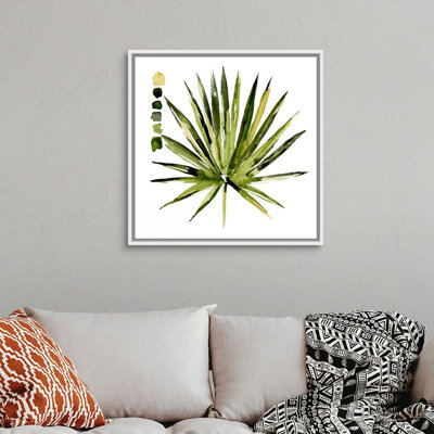 " Watercolor Palmetto Palms I " by Jennifer Paxton Parker Painting Print