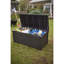 Boîte de rangement verrouillable en résine 120 gallons Keter
