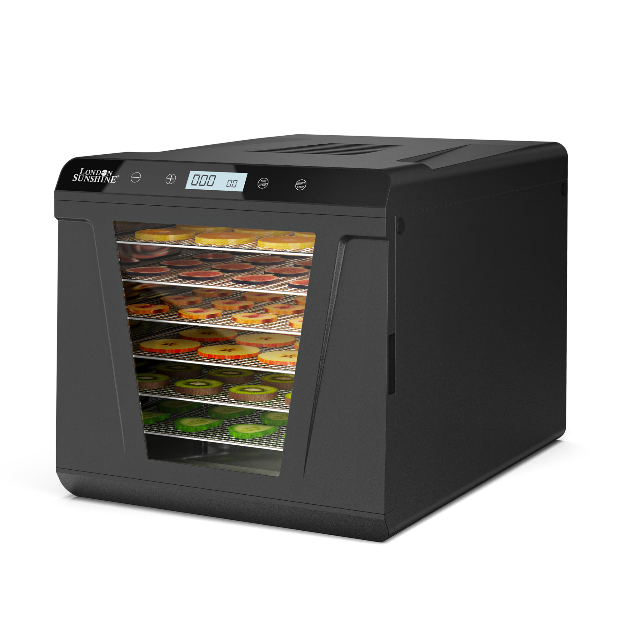 London Sunshine 6 Tray Display Timer Food Dehydrator Wayfair Canada