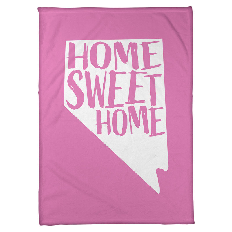 Jeté polaire nevada doux, l 62,5 po x L 82,5 po, Rose