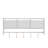 Thalha Wall Mounted Storage Rack with Upper Shelf, Wire Baskets, and Hooks-924157428