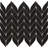 Mythos Black 11 in. x 13 in. Matte Ceramic Wall Tile (19.5 sq. ft./Case)-91637302