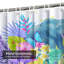 Rideau de douche Tropical Summer-399244652