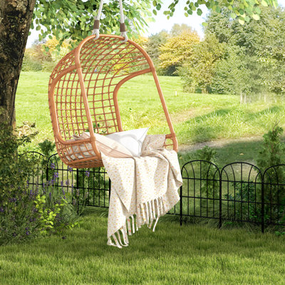 Adalayna 61cm H x 264cm W Metal Fence Panels Included