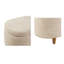 Banc de rangement Boucle Taupe