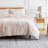 Southshore Fine Linens Harmony Blue Twin/Twin XL 2-Piece Reversible Floral Comforter Set with 1 Standard Sham, 240 GSM Down Alternative Fill-1433638180-1433638182