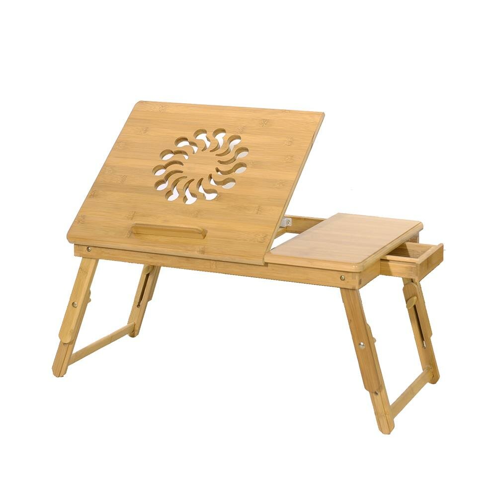 Sofia + Sam Bamboo Ventilation Lap Tray with Adjustable Legs