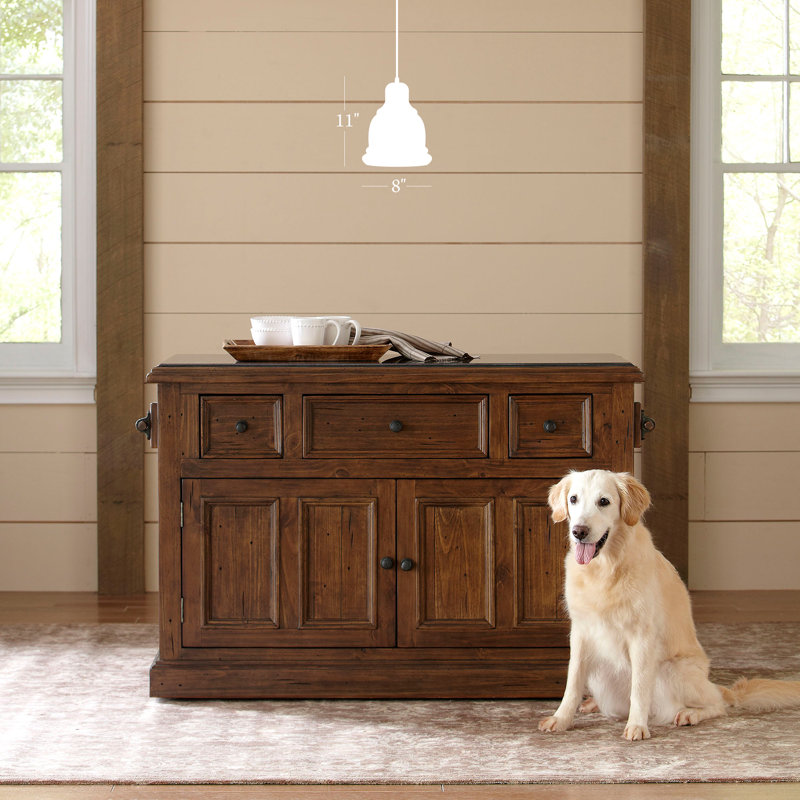 Etherson 1 - Light Burnished Bronze Single Pendant