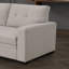 Canapé modulaire convertible rembourré avec méridienne coulissante-344434482-344434483