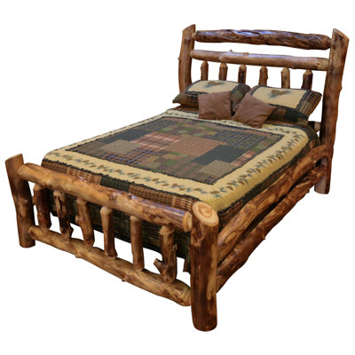 Dughall Solid Wood Open-Frame Bed