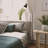 Avery 62.5 in. Modern LED Standing Floor Lamp with Metal Cone Shade and 3-Way Dimming Light-62954058
