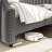 Platform Bed Frame With 50.2" Headboard, Velvet Upholstered Bed Frame-745439050-745439030