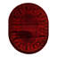 Tapis rouge / noir Amro Southwestern-126533449