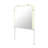 Nora Beige Mirror With LED