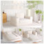 Canapé-lit convertible en velours côtelé l 58,46 po x P 43,31 po x H 24,02 po Haven Crest
