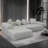 L-Shaped Compressed Sofa Chaise Lounge