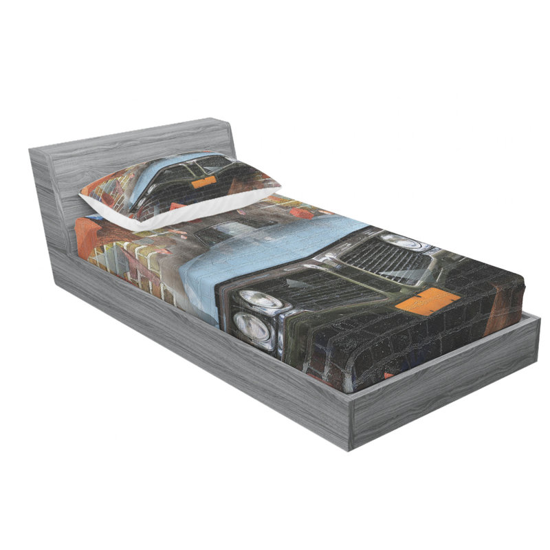 Microfiber Sheet Set, Twin XL Sheet Set with Fitted Sheet