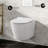 Calice Wall-Hung Toilet Bundle 0.8/1.6 GPF Dual Flush With Flush Plate-108927929