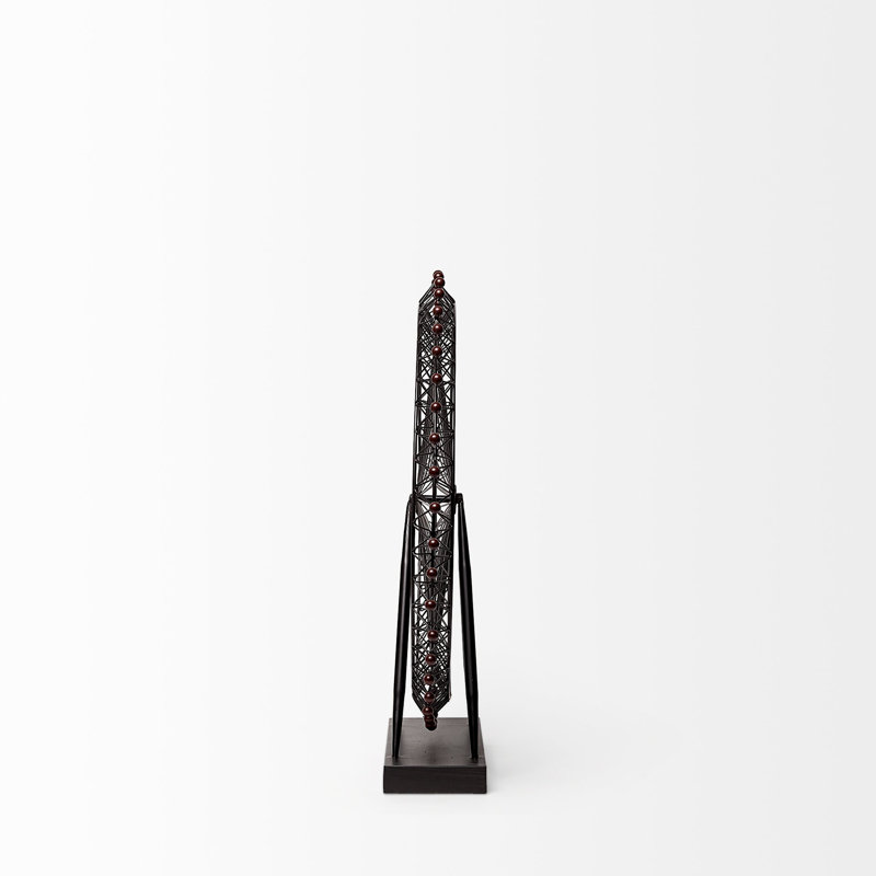 London Eye Sculpture, 27" H x 25" W x 3" D