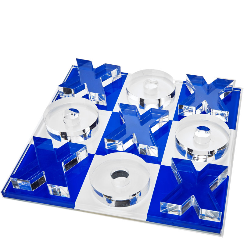Tic Tac Toe 2 joueurs en acrylique Tara Wilson Designs