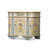 Picture Color Solid + Manufactured Wood Half-circle Console Table