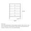 Commode 5 tiroirs Artistic Pearl