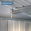 Chery Industrial Garden Metal Shed - 6'X8'