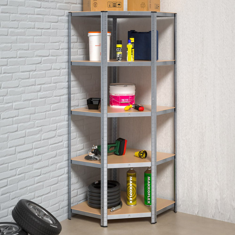 Playfair 98cm W Steel Shelving Unit