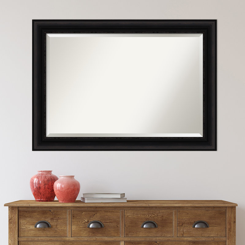 Miroir mural Warren, Noir, 29,5 po x 41,5 po