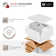 STYLISH Horizon 20 3/4 inch Rectangular Undermount Porcelain Bathroom Sink with 2 Overflow Finishes